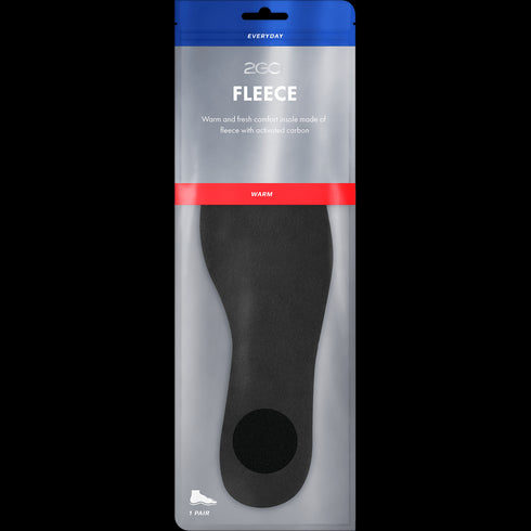 Fleece clipsål, str. 35-46